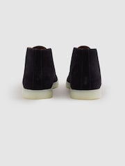 Reiss Navy Loftus Suede Chukka Boots - Image 4 of 5