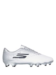 Skechers White Skechers Razor 1.5 Academy Firm Ground Boots - Image 1 of 5