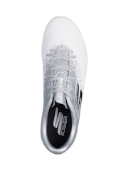 Skechers White Skechers Razor 1.5 Academy Firm Ground Boots - Image 4 of 5