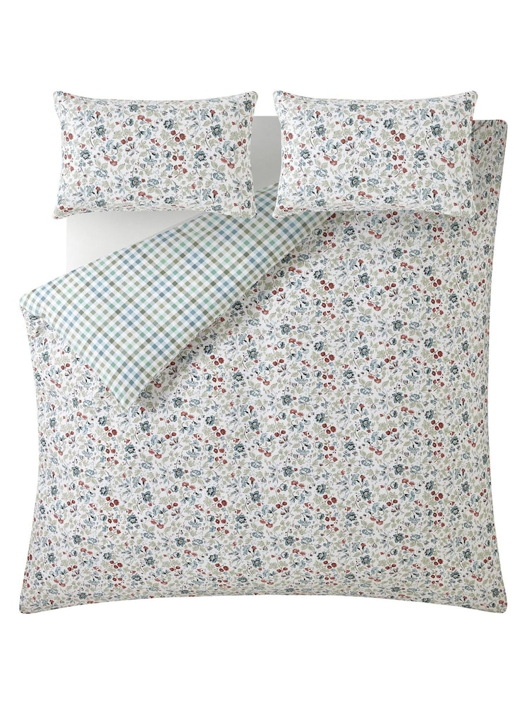 Laura Ashley 100% Brushed Cotton Rosa Sancta Duvet Cover and Pillowcase Set - Изображение 4 из 4 Laura Ashley 100% Brushed Cotton Rosa Sancta Duvet Cover and Pillowcase Set - Изображение 4 из 4