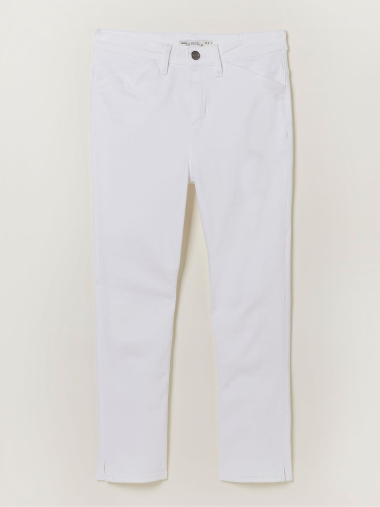 FatFace White Sway Capri Jeans - Image 5 of 5