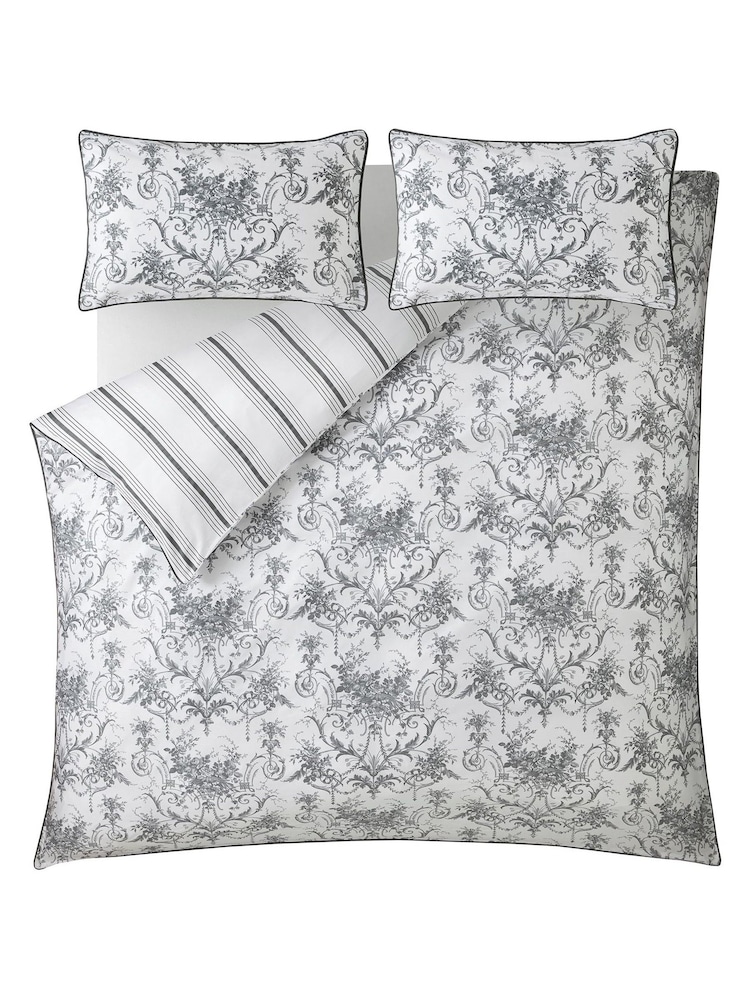 Laura Ashley Tuileries dekbedovertrek en kussensloop van 100% katoenen - Image 3 of 5