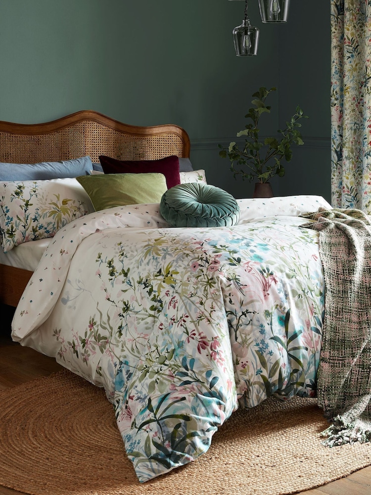 Laura Ashley Pointon Fields 100% Cotton Pillowcases - Изображение 1 из 5