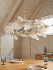 Natural Artificial Dried Floral Ceiling Decoration - Image 1 of 3