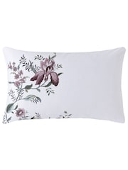Laura Ashley Blackberry Purple Editas Garden 100% Cotton Pillowcases - Image 2 of 3