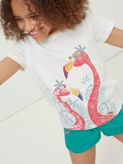 FatFace Flamingo Graphic T-Shirt - Изображение 1 из 4