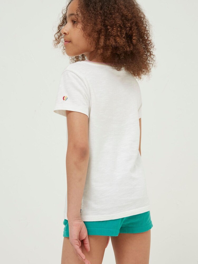FatFace Flamingo Graphic T-Shirt - Изображение 2 из 4