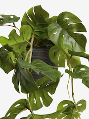 Green Artificial Trailing Monstera Plant - Image 2 of 3