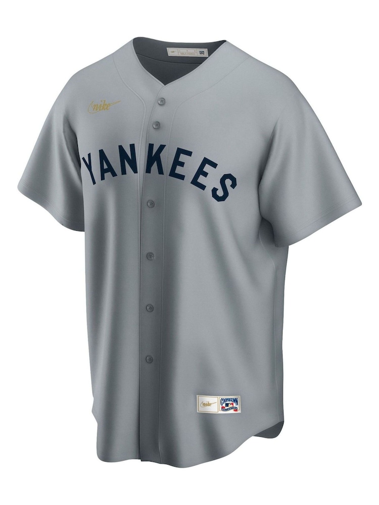 Nike Grey New York Yankees Official Replica Cooperstown 1927 Jersey - Image 2 of 3