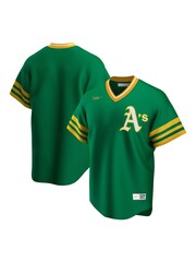 Nike Green Oakland Athletics Official Replica Cooperstown 1982-92 Jersey - Image 1 of 3
