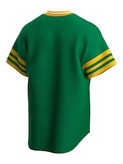 Nike Green Oakland Athletics Official Replica Cooperstown 1982-92 Jersey - Image 3 of 3
