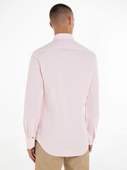 Tommy Hilfiger Pink Slim Fit Flex Collar Shirt - Image 2 of 6