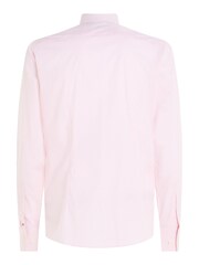 Tommy Hilfiger Pink Slim Fit Flex Collar Shirt - Image 5 of 6