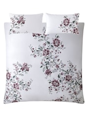 Laura Ashley Blackberry Purple Edita's Garden 100% Cotton Duvet Cover and Pillowcase Set - Image 4 of 6