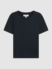 Reiss Navy Bless 9-13 yrs Crew Neck T-Shirt - Image 2 of 7