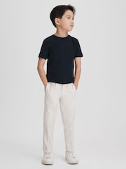 Reiss Navy Bless 9-13 yrs Crew Neck T-Shirt - Image 4 of 7