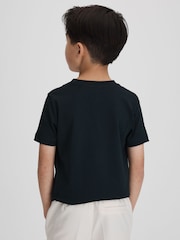 Reiss Navy Bless 9-13 yrs Crew Neck T-Shirt - Image 5 of 7