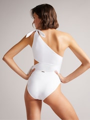 Ted Baker White Astile Tie Side Swimsuit - Image 2 of 5