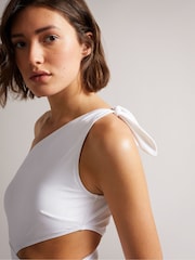 Ted Baker White Astile Tie Side Swimsuit - Image 3 of 5