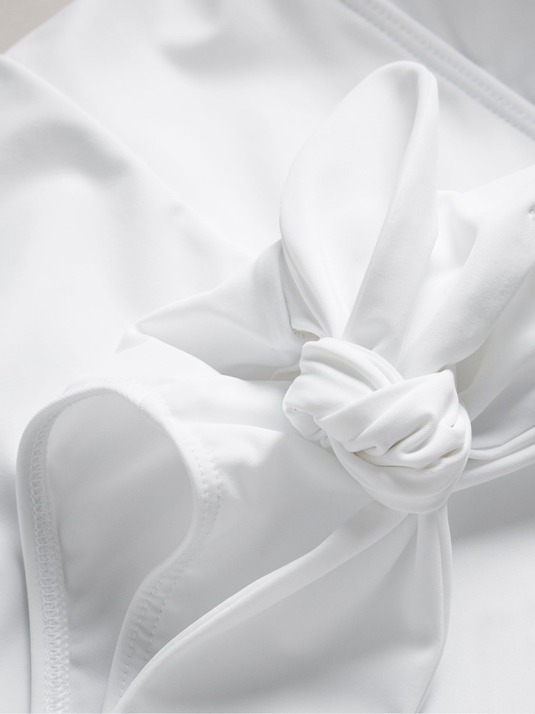 Ted Baker White Astile Tie Side Swimsuit - Image 5 of 5