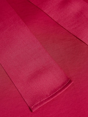 Ted Baker Red Joani Sleeveless Midi Dress With Tie Waist - Image 5 of 5