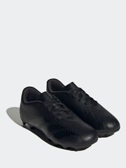 adidas Black Predator Accuracy.4 Flexible Ground Football Boots - Image 3 of 9