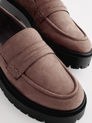 Mink Brown Forever Comfort® Chunky Loafers - Image 7 of 8