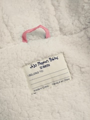 JoJo Maman Bébé Pink Spot Mouse Puffer Jacket - Image 4 of 4