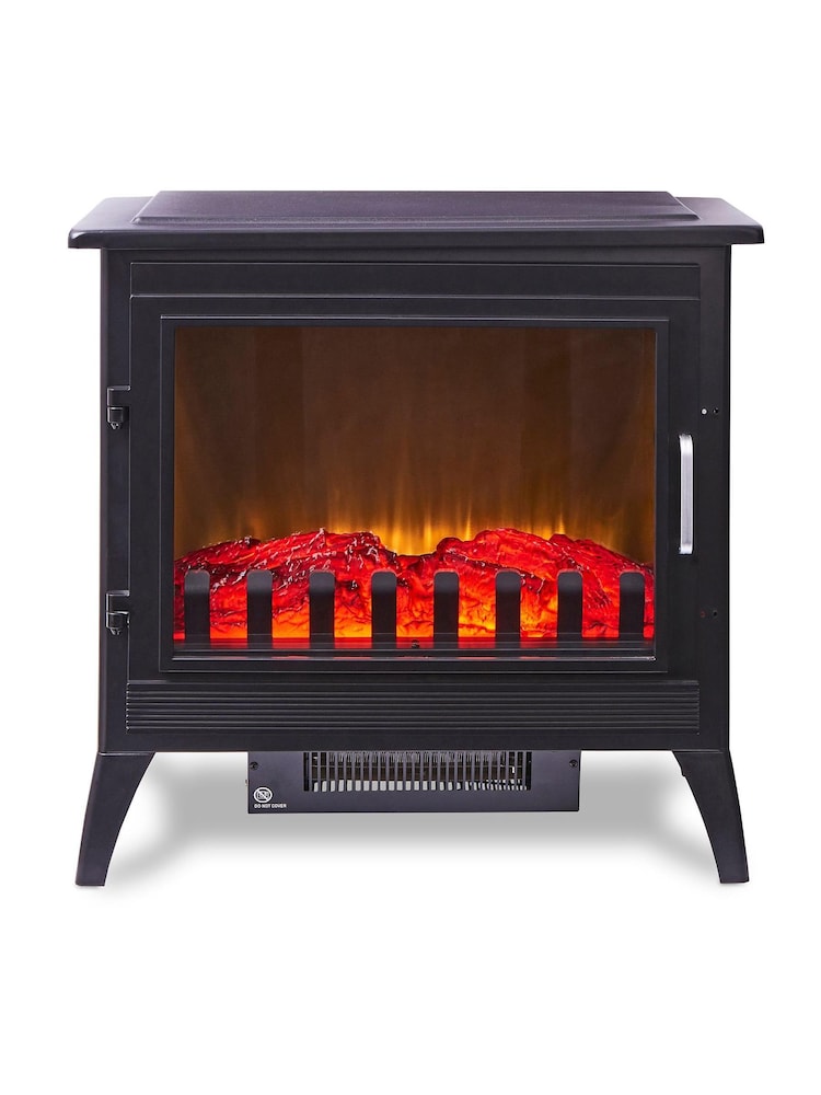 Warmlite Black Chatham  2KW Log Fire Stove - Image 1 of 1