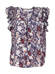 Baukjen Molly Blue Blouse with Lenzing™ Ecovero™ - Image 4 of 5