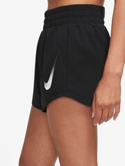 Черный - Nike Nike шорты для бега с логотипом-галочкой  Dri-fit - Image 2 of 4