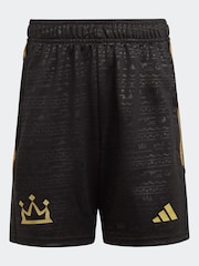 adidas Black Kids Mo Salah Football Shorts - Image 1 of 5