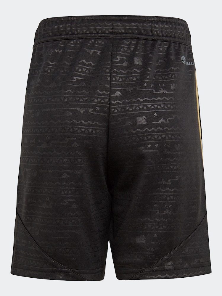 adidas Black Kids Mo Salah Football Shorts - Image 2 of 5