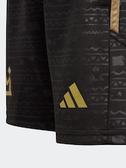 adidas Black Kids Mo Salah Football Shorts - Image 4 of 5