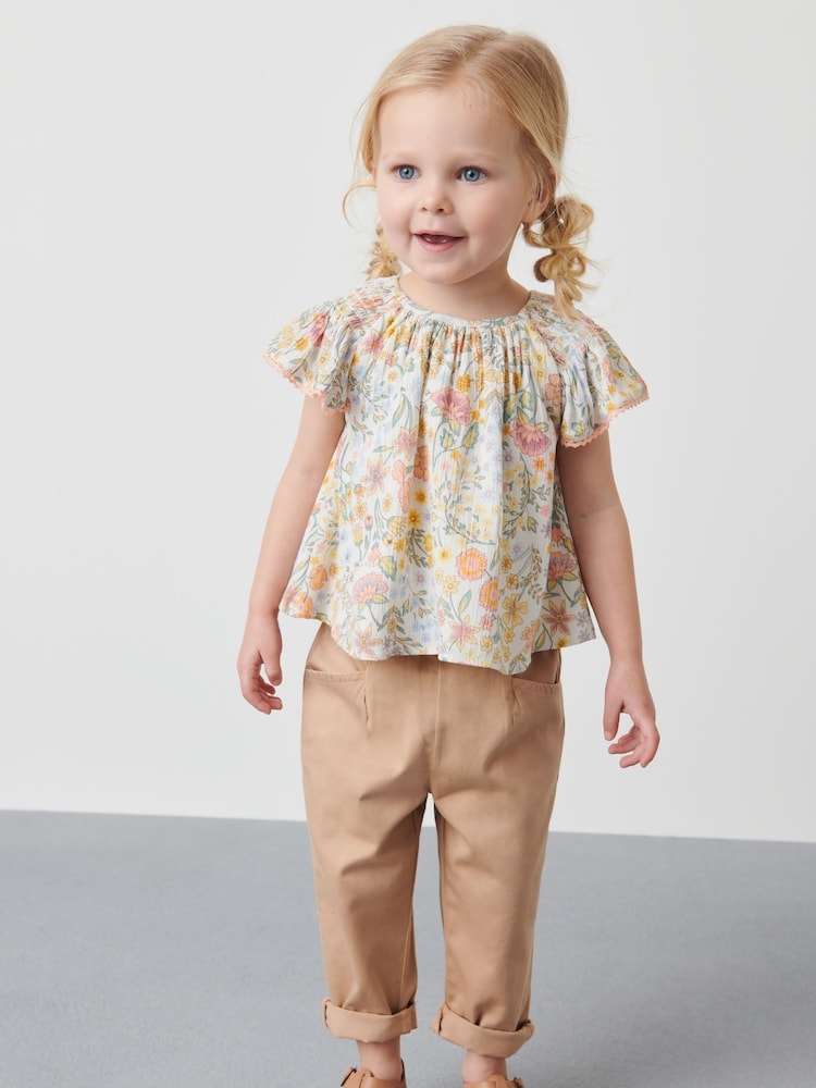 Natural 2 Piece Set (3mths-7yrs) - Image 1 of 6