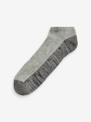 Blue/Grey 5 Pack Cushioned Trainers Socks - Image 6 of 6