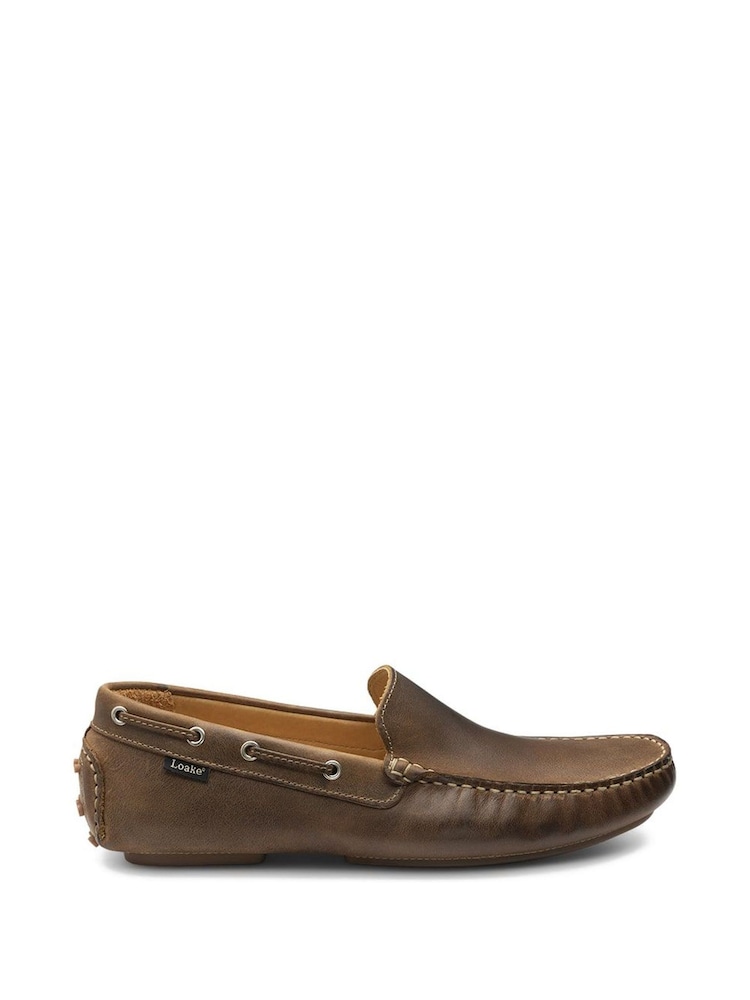 Loake Donington Nubuck Driving Moccasin Shoes - Image 1 of 3