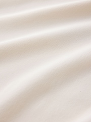CERENE Lilian Ivory Silk Mesh Trim T-Shirt - Image 11 of 11