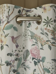 Natural Next Reflections Floral Eyelet Blackout/Thermal Curtains - Image 1 of 8