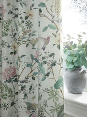 Natural Next Reflections Floral Eyelet Blackout/Thermal Curtains - Image 5 of 8