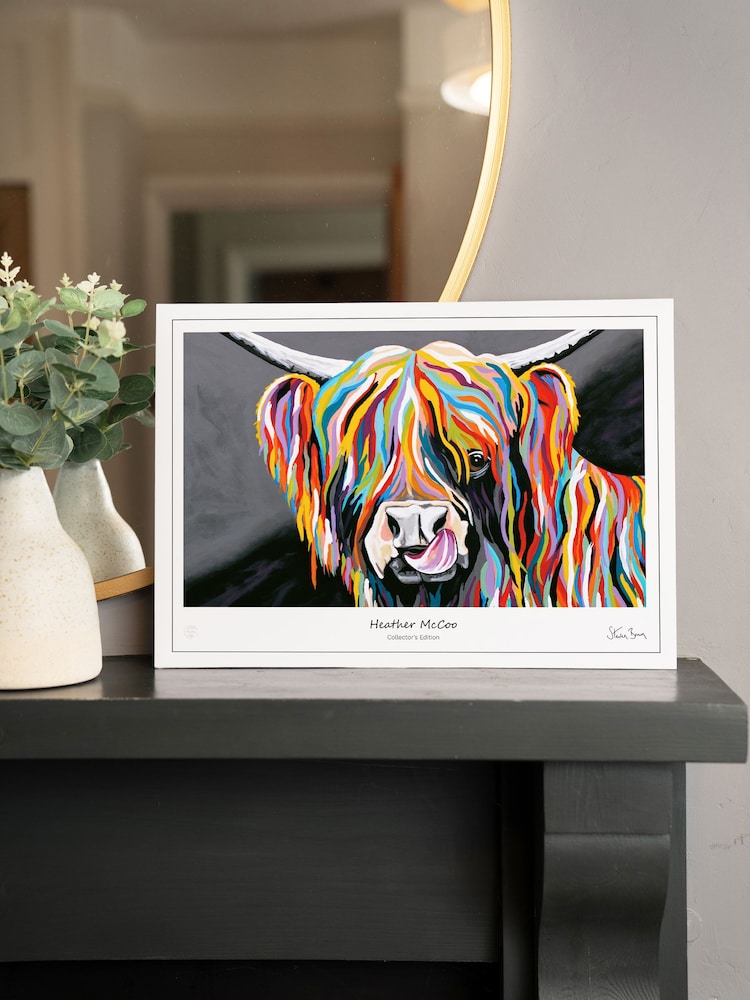 Steven Brown Art Grey Heather McCoo A3 Collector's Edition Print - Image 1 of 2