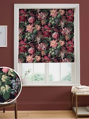 Graham & Brown Terrazzo Black Florenzia Made to Measure Roman 100% Cotton Blind - Image 1 of 6