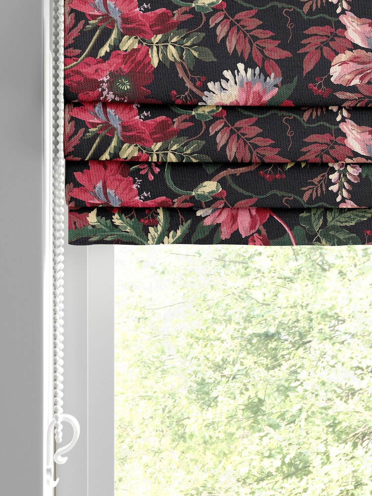 Graham & Brown Terrazzo Black Florenzia Made to Measure Roman 100% Cotton Blind - Image 2 of 6