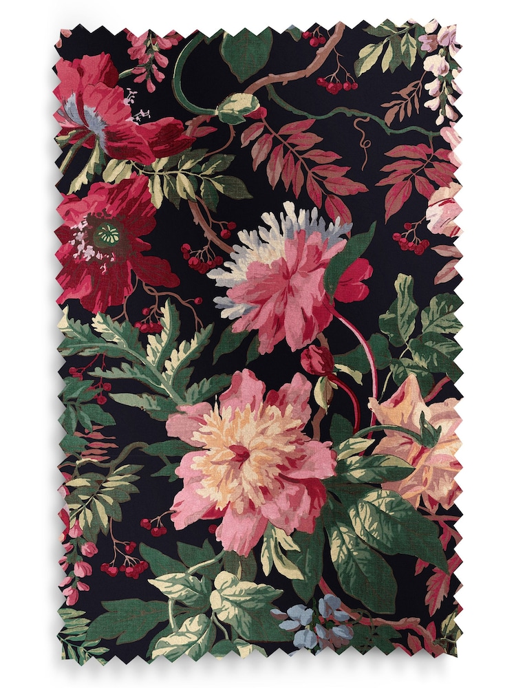 Graham & Brown Terrazzo Black Florenzia Made to Measure Roman 100% Cotton Blind - Image 6 of 6