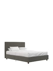 Dorel Home Grey Europe Charis Upholstered Bed - Image 3 of 4