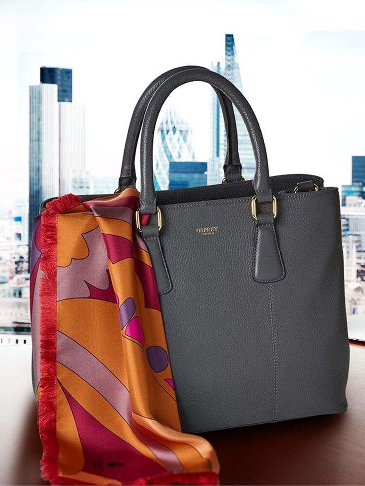 Buy OSPREY LONDON Adaline Leather Work Bag from Next Norway