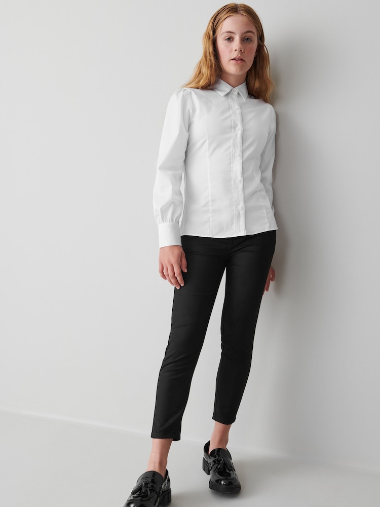 Chemise d’école Clarks Girls ajustée à manches longues - Image 5 of 12