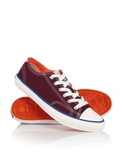 Superdry Red Trophy Series Low Top Trainers - Image 2 of 6