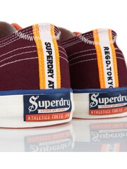 Superdry Red Trophy Series Low Top Trainers - Image 4 of 6