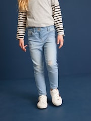 Helle Denim-Waschung/Used-Optik - Skinny Jeans (3–16Jahre) - Bild 1 von 6